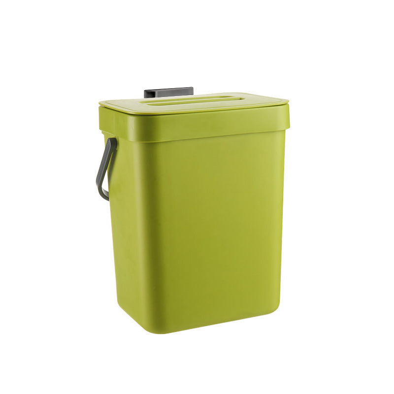 Poubelle sous evier 3L verte