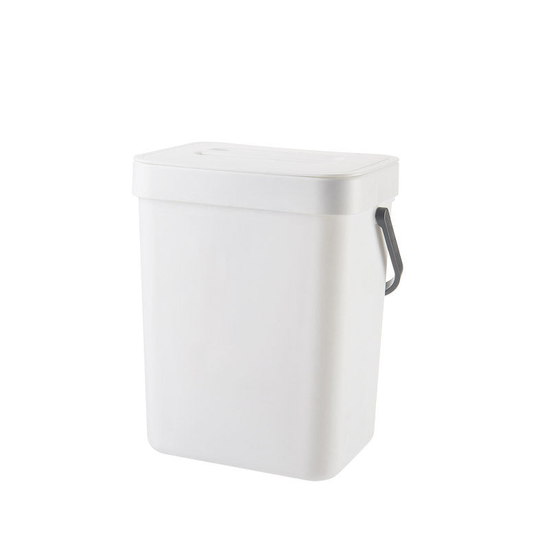 Poubelle sous evier 5L Blanche