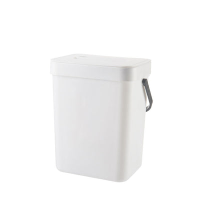 Poubelle sous evier 5L Blanche