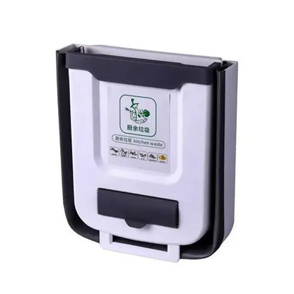 Poubelles De Cuisine - 7L Pliable - Pliox - Blanc