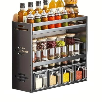 Rangement Epices Optispice - Fond blanc