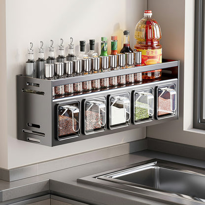 Rangement Epices TiroirSpice - Grand variants 5 compartiments