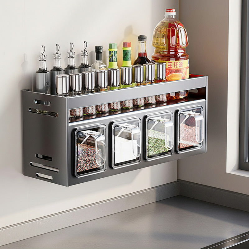 Rangement Epices TiroirSpice - Moyen variants 4 compartiments