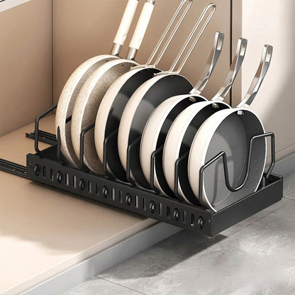 Rangement Placard Cuisine Pantrix - Noir