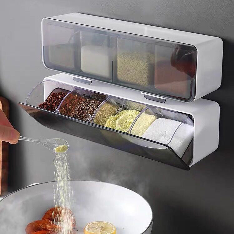 Rangement pour épices double assaisonnement