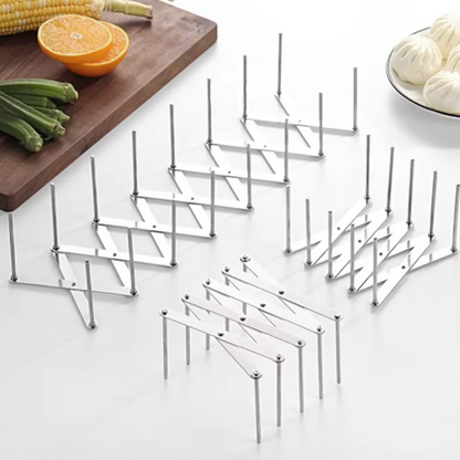 Petit et grand Support assiette à l'endroit et à l'envers
