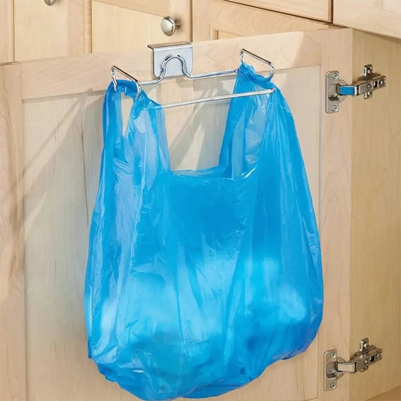 Support sac poubelle LineaSac - poubelle sous evier sac bleu