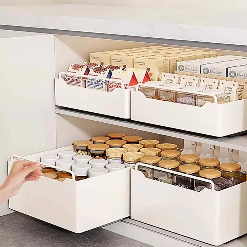 Tiroir Coulissant GeniStock 14cm - Ouverture